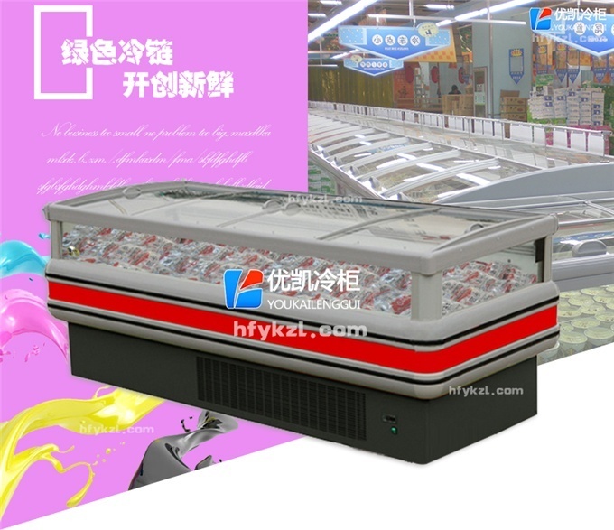 DG-CA型帶蓋風(fēng)冷單島柜（廠長(zhǎng)推薦）