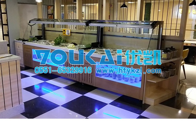 單層火鍋調(diào)料臺(tái)(立體功能)