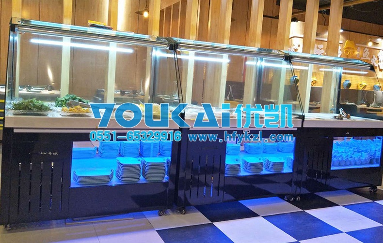 單層火鍋調(diào)料臺(tái)(立體功能)