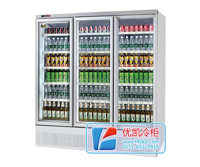 三門整機(jī)風(fēng)冷飲料展示柜（底置壓縮機(jī)）