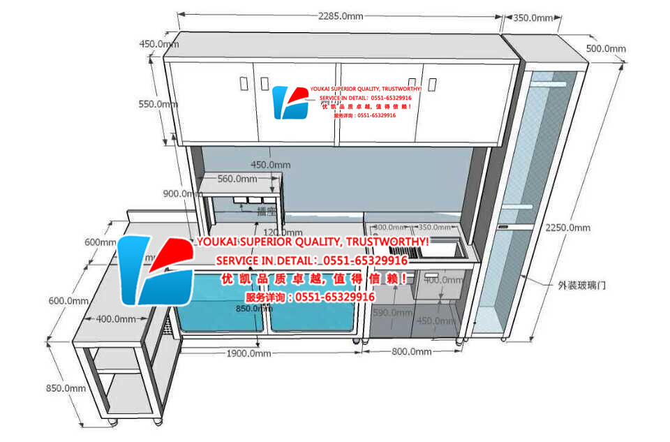 定制水吧工作臺(tái)-S003