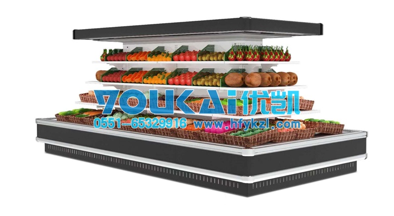 2020FM-HD6款環(huán)島水果風(fēng)幕柜