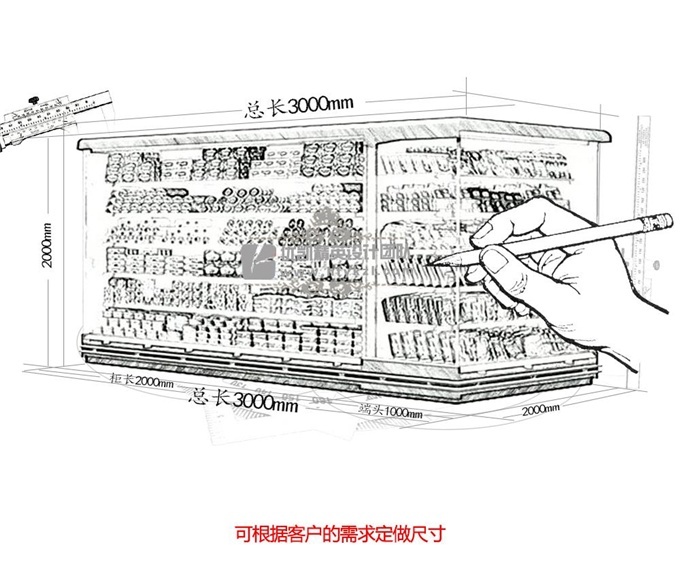 LF-H型組合風(fēng)幕柜